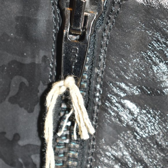 ROSS & SNOW ROSINA LEATHER BLOCK WEATHERPROOF BOOT BLACK CAMO 9 (1)(TB18) - Picture 6 of 9